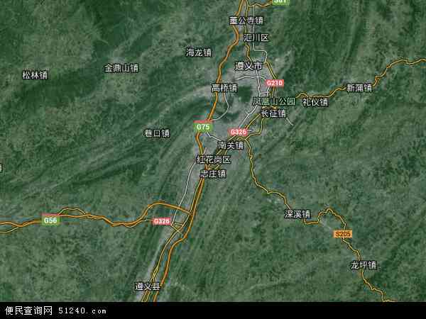 贵州省最新卫星地图揭示多彩地理魅力